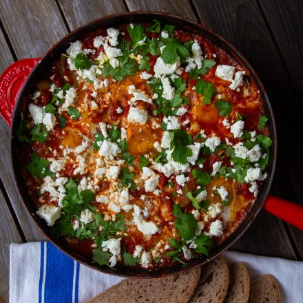 Shakshuka – Posjerte egg i marokkansk tomatsaus