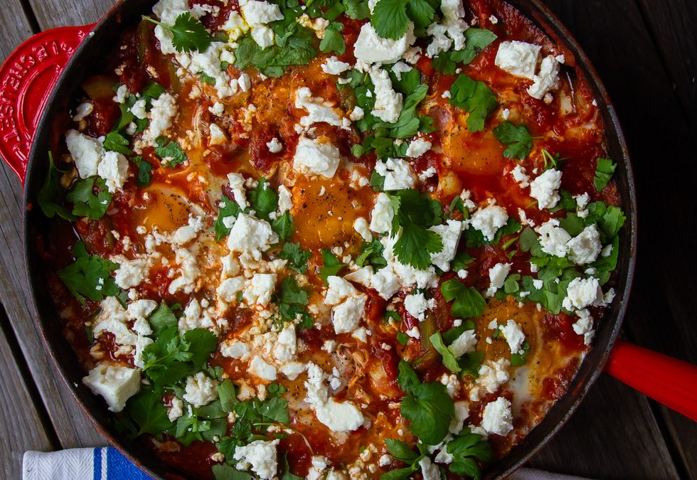 Shakshuka – Posjerte egg i marokkansk tomatsaus